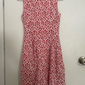 Floral Pink and White Eva Mendes